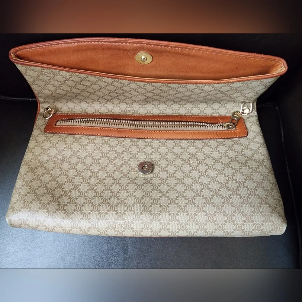 Celine Foldover Clutch Handbag - Picture 6 of 13